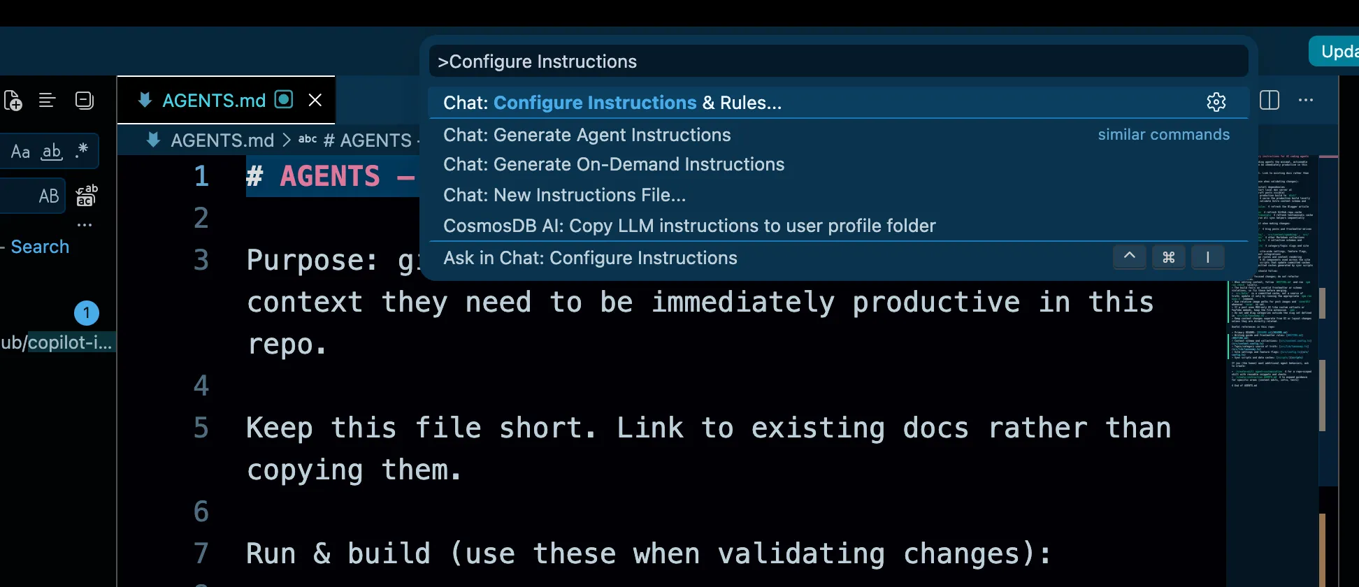 Chat Configure Instructions